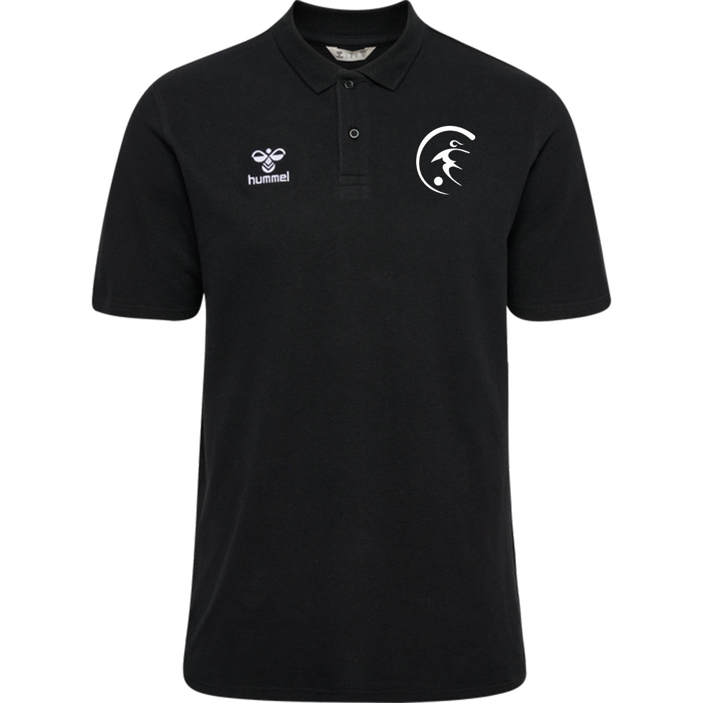 HUMMEL Poloshirt Schwarz für Damen und Herren