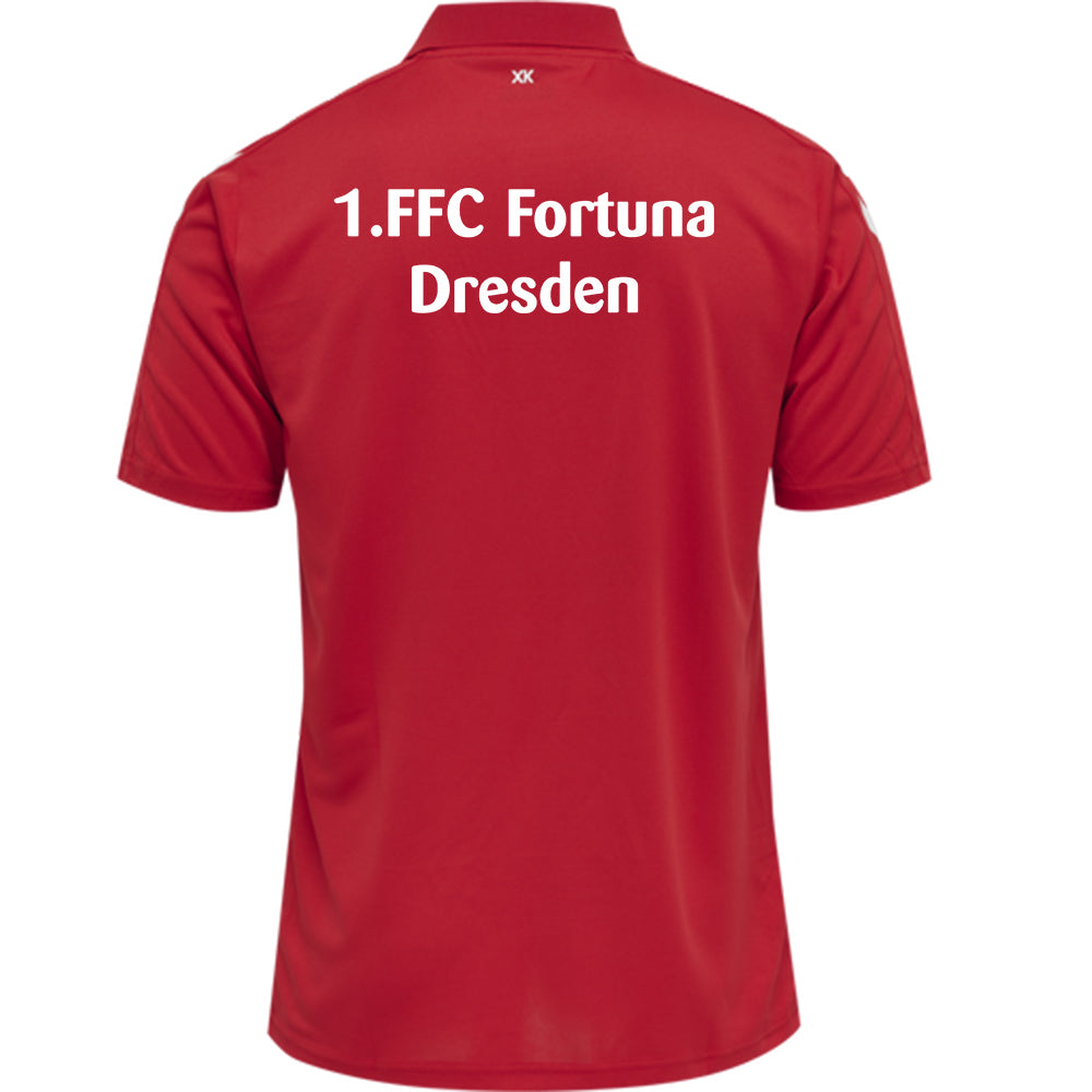 HUMMEL Präsentationsshirt Trainer Rot für Damen und Herren