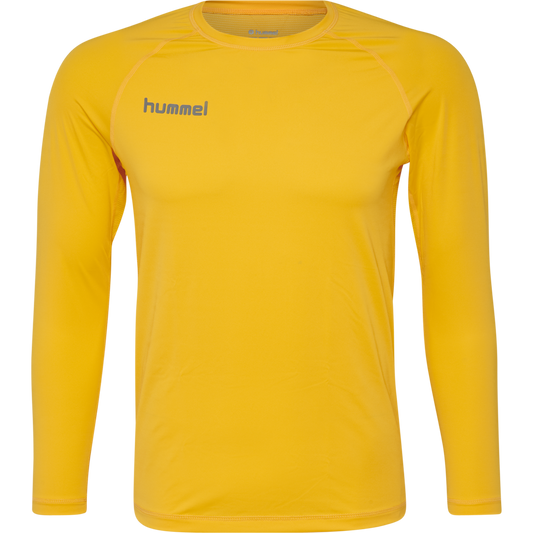 HUMMEL Unterziehshirt Gelb Kinder/Herren