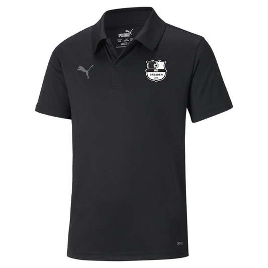 PUMA Poloshirt schwarz für Kinder und Herren