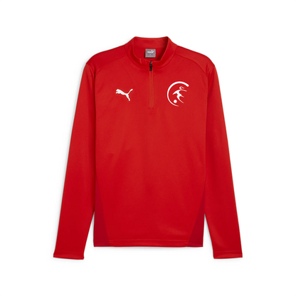 Puma Trainings Zip Top rot für Damen und Herren