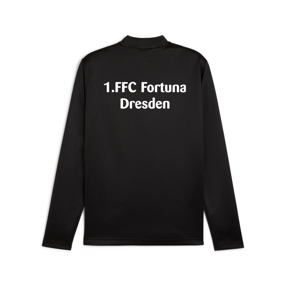 Puma Trainings Zip Top schwarz für Damen und Herren