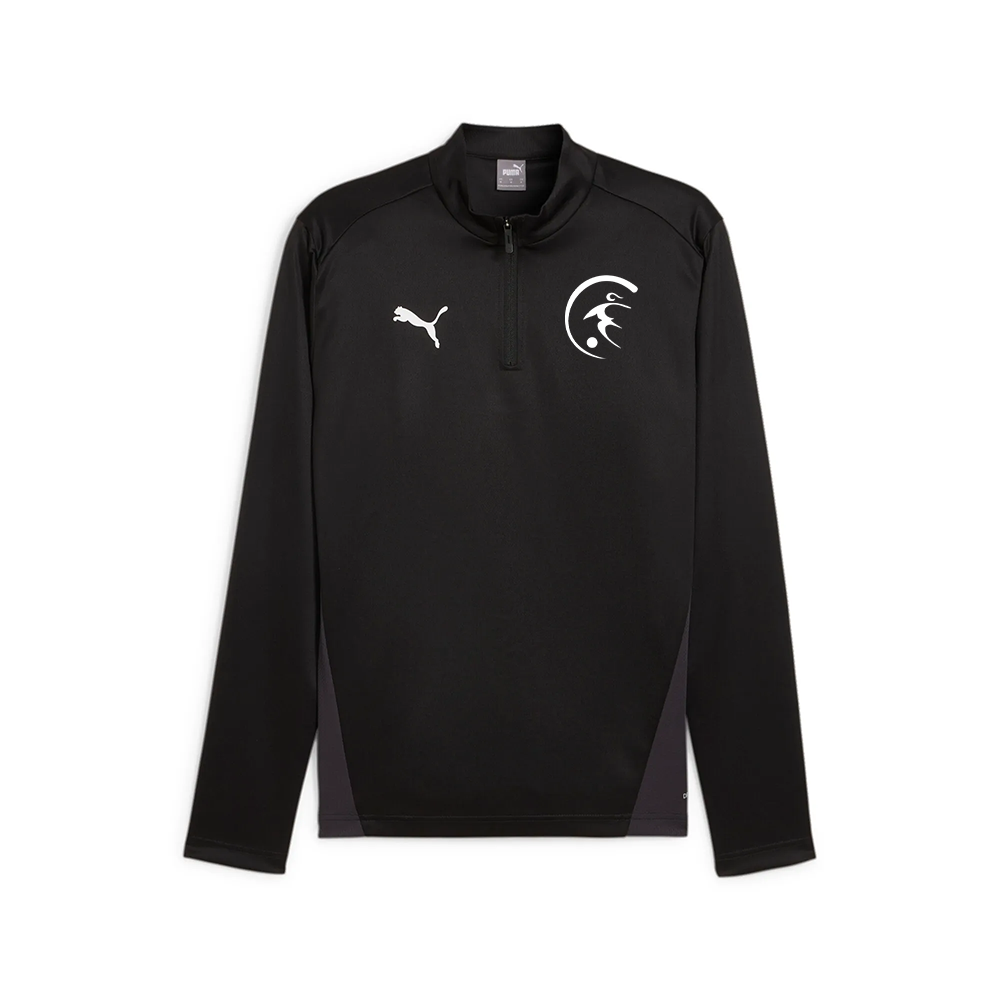 Puma Trainings Zip Top schwarz für Damen und Herren